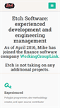 Mobile Screenshot of etchsoftware.com