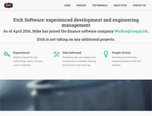 Tablet Screenshot of etchsoftware.com